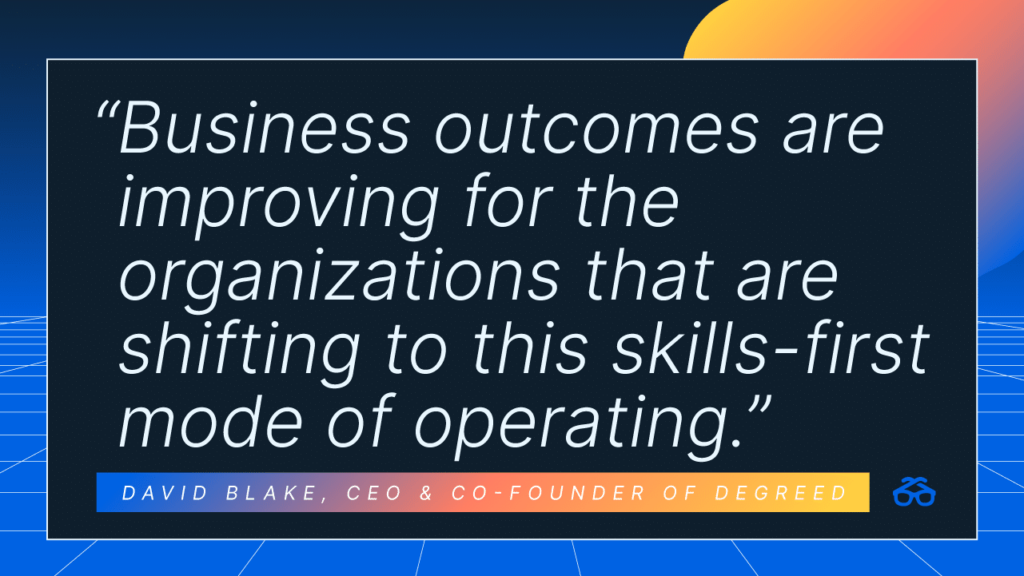 Degreed Vision 2023 David Blake Quote